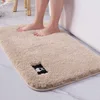 High-hair bathroom toilet door absorbent floor mat carpet bedroom non-slip foot pad bath rug  bathroom mat kitchen mat ► Photo 3/6