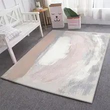 Ковры для гостиной, скандинавский абстрактный розовый ковер с акварельным узором, ковер для детской комнаты, спальни, ковер 40 см X 60 см, напольный коврик