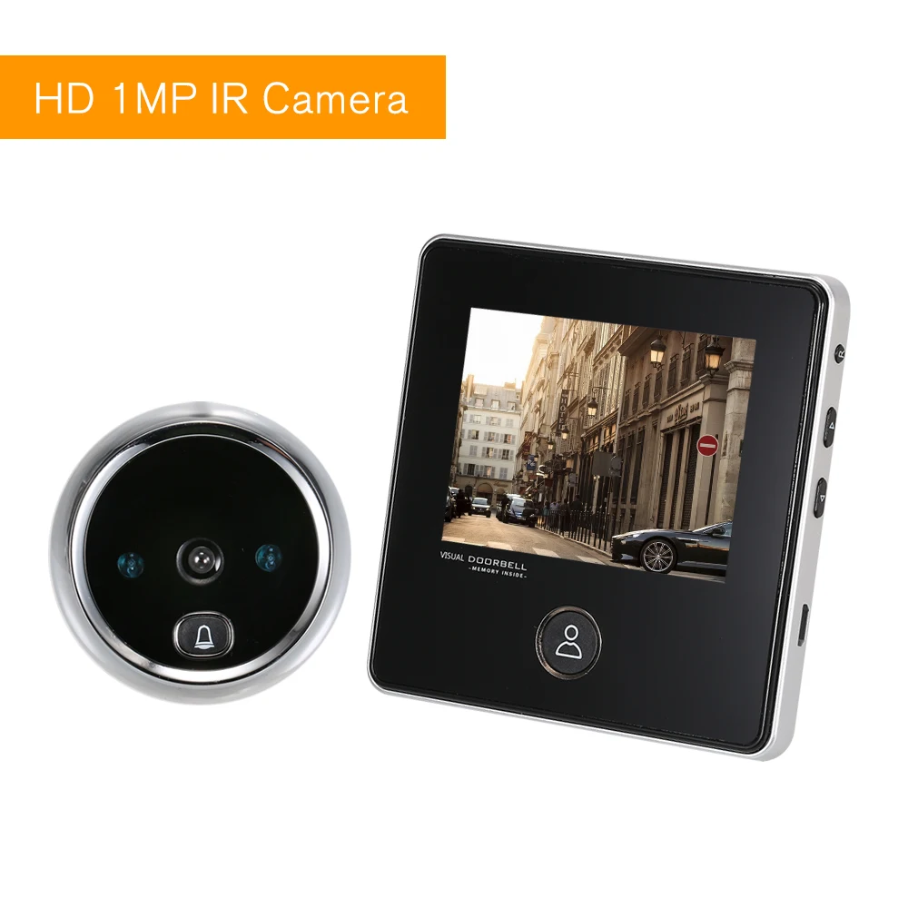 3.0 TFT LCD Digital Door Eye Peephole Viewer Doorbell Camera IR Night Vision Photo Taking Super Long Standby for Home Security