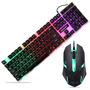 

Keyboard Waterproof Mouse Mice USB Wired Gaming Accessories for Microsoft HP LG PC Laptop Tablet Win XP/7/8 Mac10.2