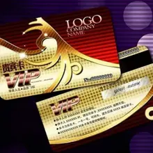 Индивидуальная Mall VIP карта ПВХ магнитная полоса карта бесплатный дизайн визитная карточка