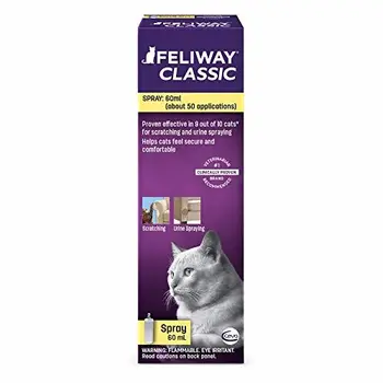 

Feliway Spray 60 ml Cat Feline Stress Behavior Relief Urine Spraying Scratching