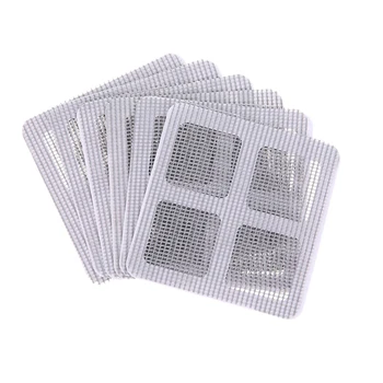 

Promotion--50Pcs Anti-Insect Fly Bug Door Window Mosquito Screen Net Repair Tape Patch Self Adhesive Repair Tape Window Repair A
