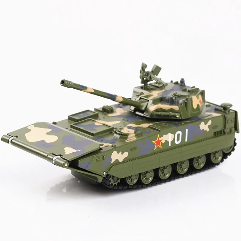 Camouflage 1:32 Сплав автомобиль Танк-амфибия бронированный автомобиль военная модель игрушка Моделирование Модель автомобиля вытяжной автомобиль - Цвет: Camouflage