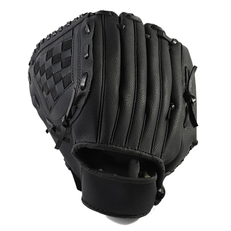 

Outdoor Sports 2 Colors Baseball Glove Softball Practice Equipment Right Hand for Adult Man Woman Train,Black 12.5 Inch