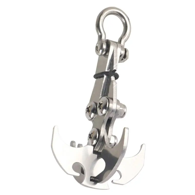 

Stainless Steel Gravity Hook Multifunctional Grappling Hook Climbing Claw for Outdoor Rock Climbing