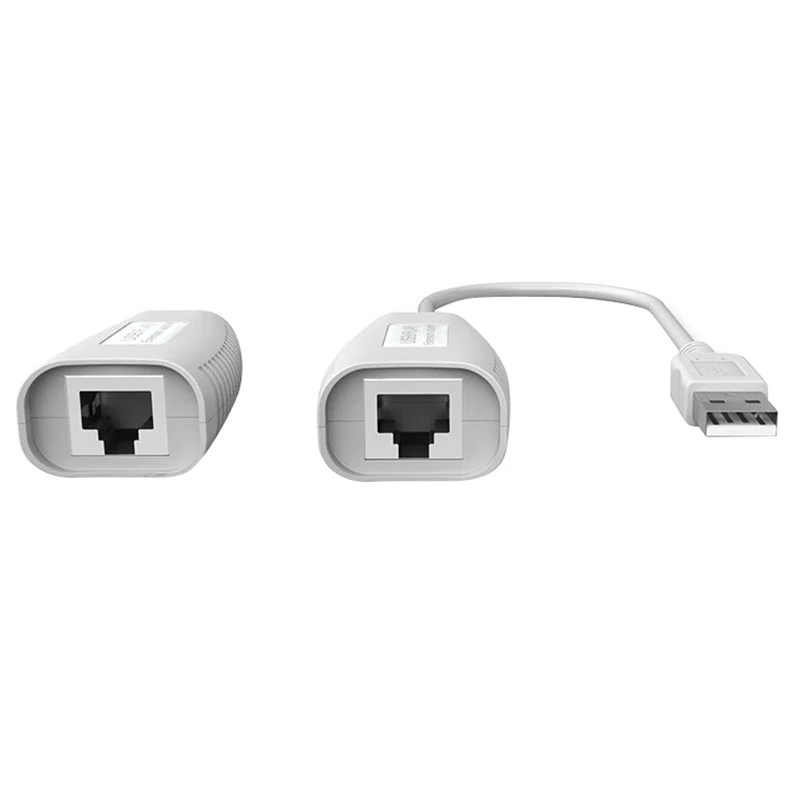 USB кабель удлинитель до 150 футов USB К CAT5 RJ45 LAN кабель адаптер для компьютера роутера