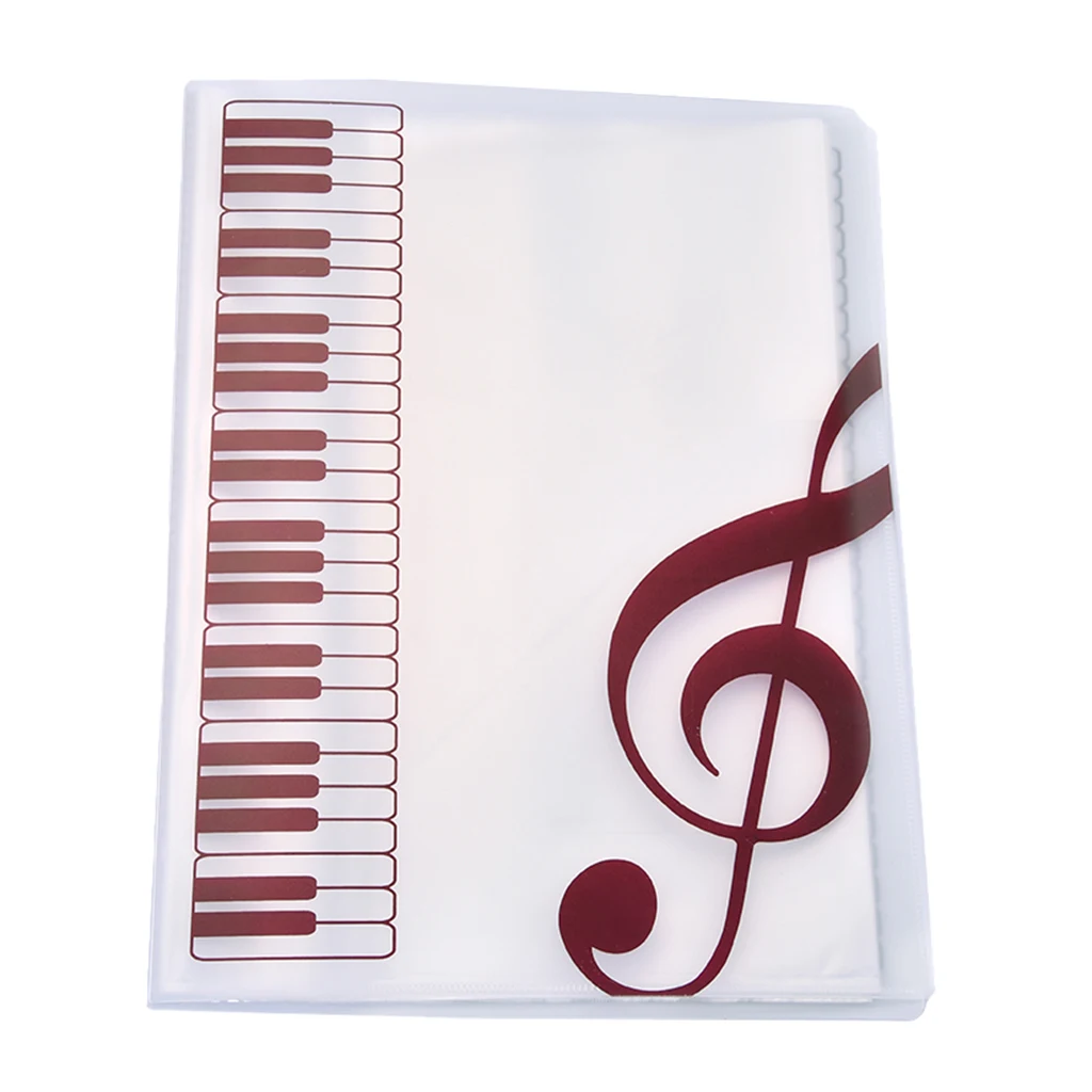 Студент музыкальная Партитура папка пианино лист музыкальная папка для любителей фортепиано