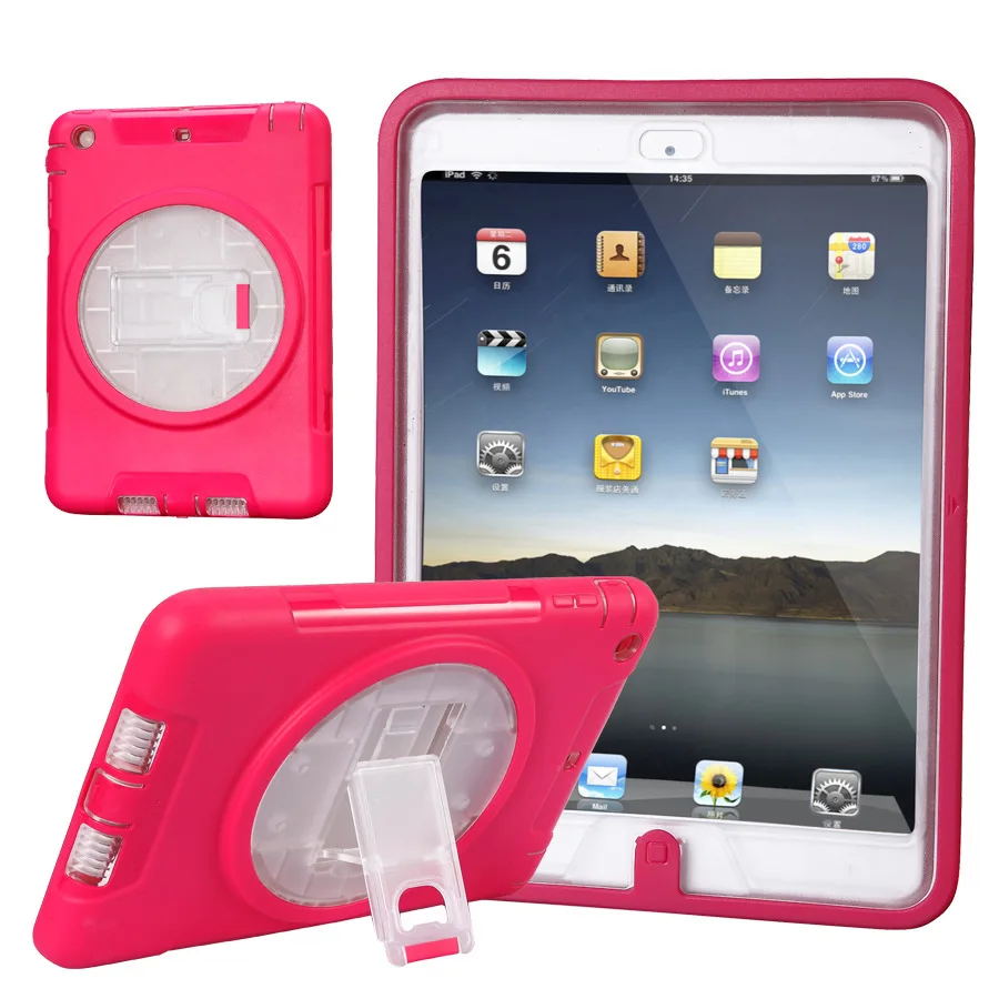 

Free tian lun for Apple iPad Air Rotating Support IPAD Protective Casing Holder Tablet Protective Case