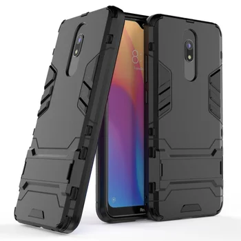 

30pcs/lot For Xiaomi Redmi Note 8A Hybrid 2 in 1 Stand Armor Hard Slim Phone Cover Case For Xiaomi Redmi Note 8A