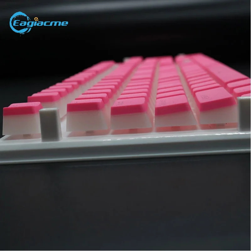 PBT OEM 108 Keys Pudding Keycaps For Cherry MX Switch Mechanical Keyboard RGB Gamer Keyboards Blue/Black/Brown/Black Switch