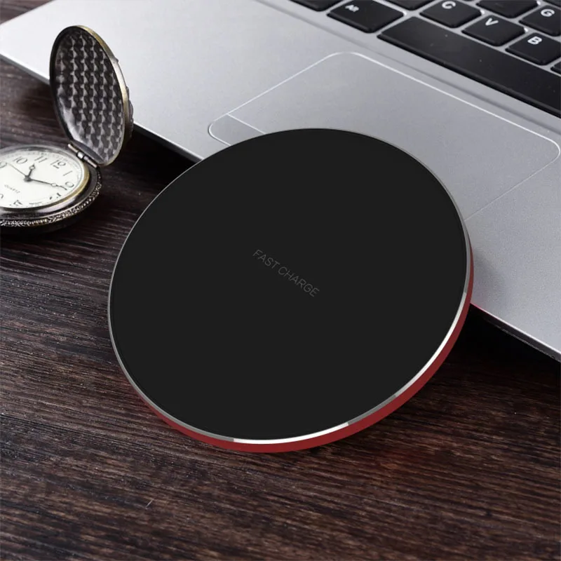 

10W Fast Wireless Charger For Samsung Galaxy S9/S9+ S8 S7 Note 9 S7 Edge USB Qi Charging Pad for iPhone XS Max XR X 8 Plus
