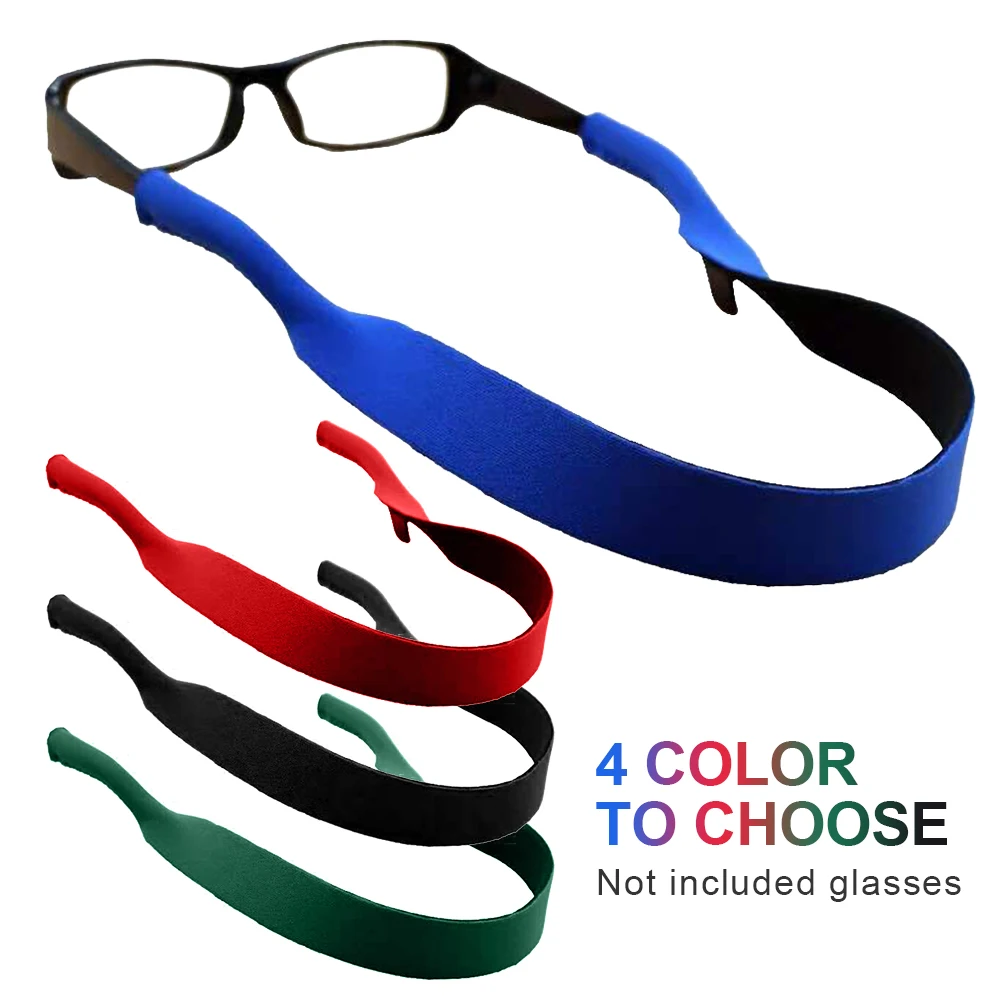 

42cm Multi color Glasses Lanyard Neoprene Sports Anti Slip Neck Chain Strap Swimming Cable Rope Accessories Spectacle Support