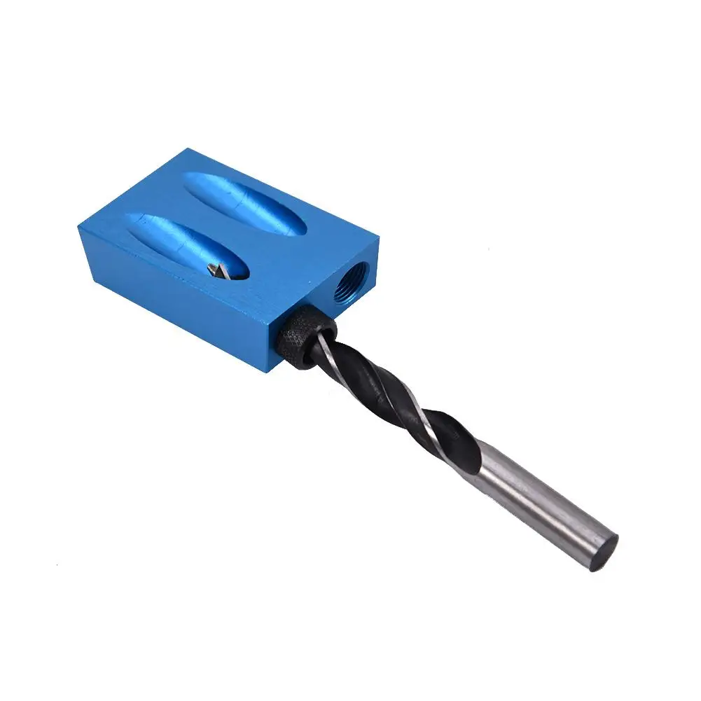 14pcs 15 Angle Woodworking Guide Positioner Kit 6/8/10MM Oblique Hole Locator Positioner Drilling Bits Jig Clamp Woodworking Kit