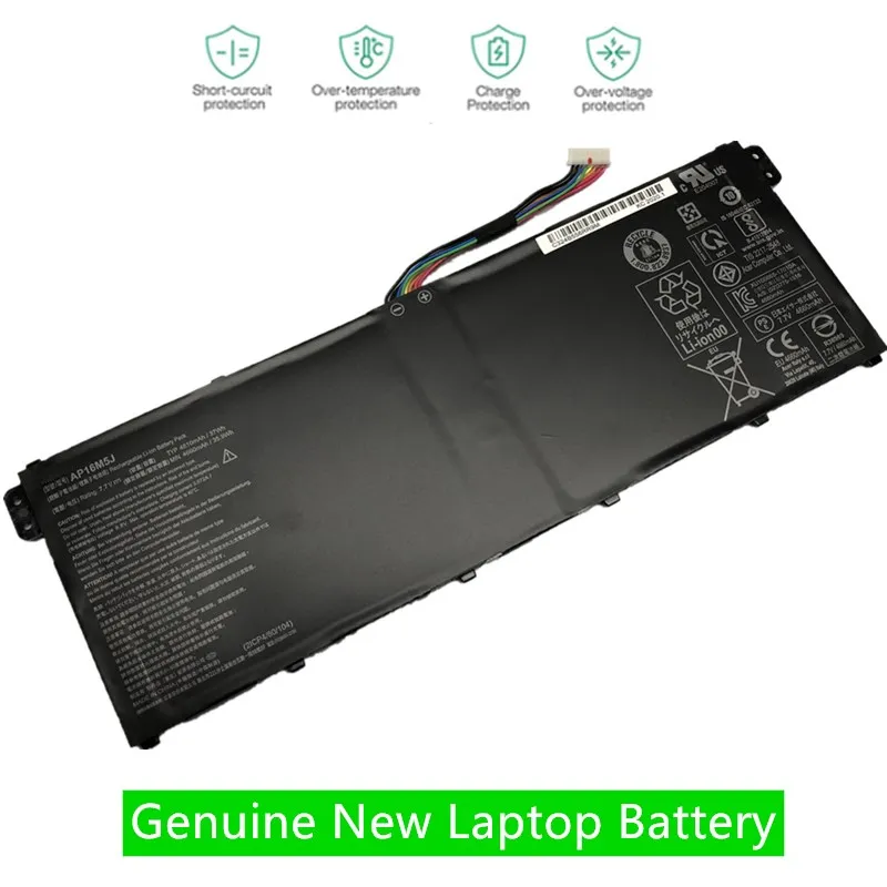 Onevan Nuovo 7.7V 37Wh Ap16M5J Batteria Del Computer Portatile Per Acer Aspire 1 Per Aspire 3 A315-21 A315-51 Es1 A114 A315 Kt.00205.004