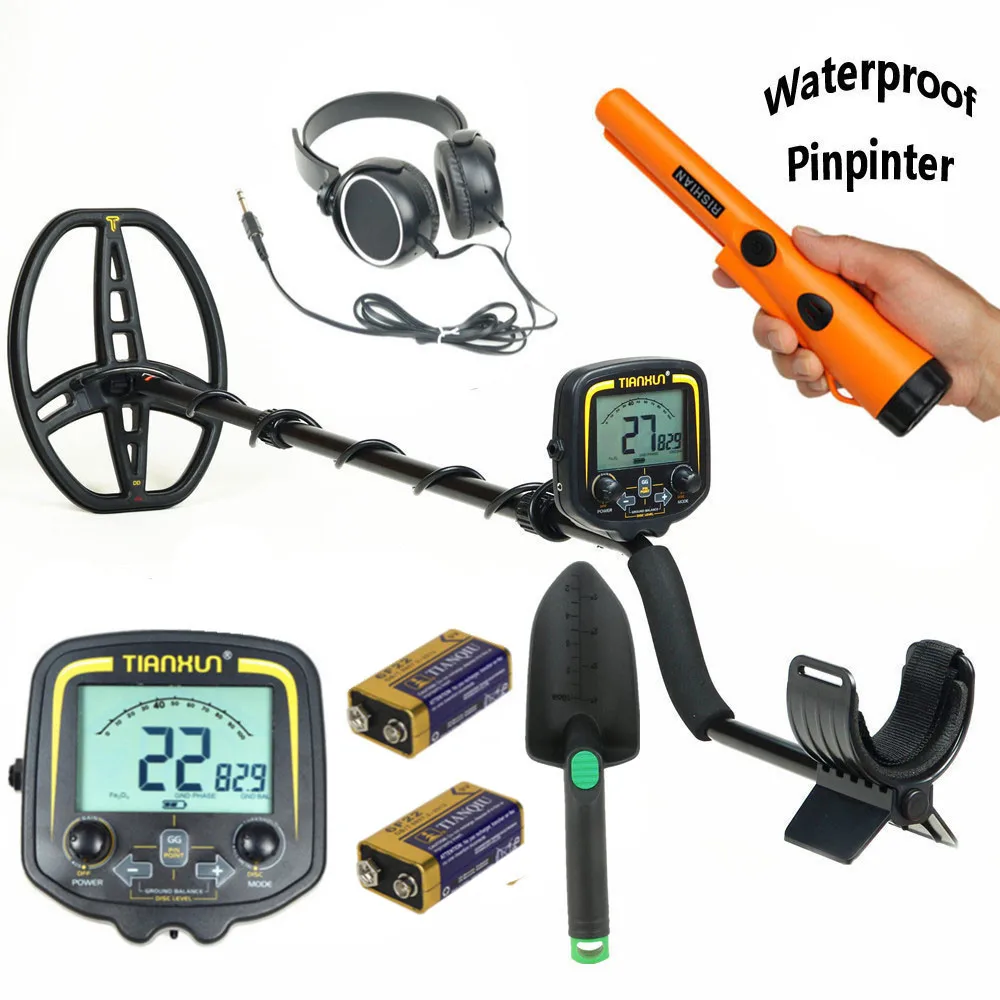 Underground Metal Detector TX 850 Super Stability Metal Hunter Gold