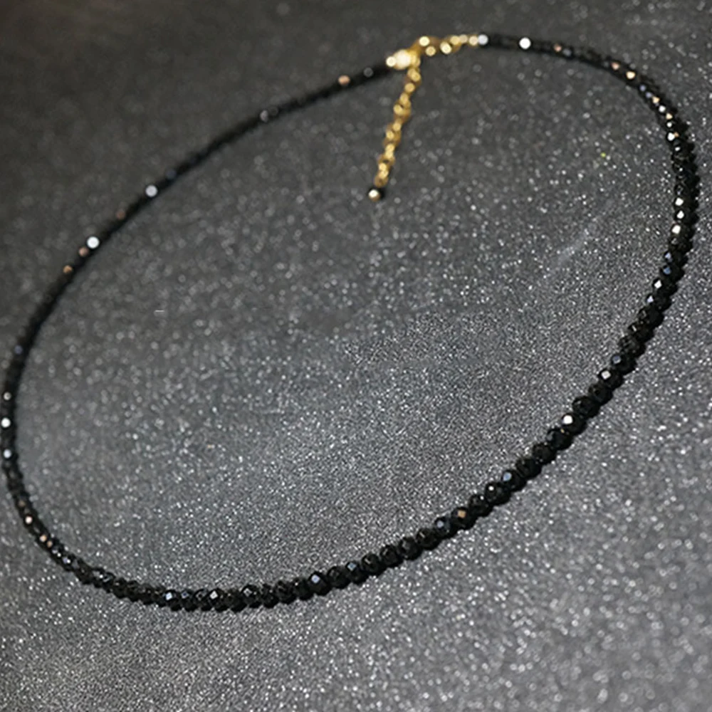

Simple Black Beads Short Necklace Female Fashion Jewelry Women Choker Necklaces Bijoux Femme Ladies Party Necklace