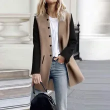 Пальто 2019Top новая горячая женская повседневная куртка-кардиган с длинными рукавами женский свитер-накидка трикотаж для женщин Manteau Femme Hiver