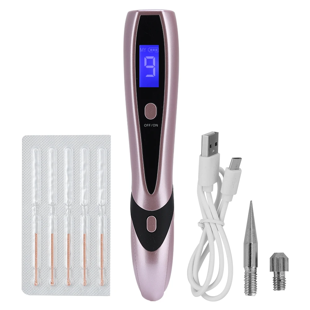

LCD 9levels Spot Removal Pen Mole Removal Pen Face Freckle Removal Beauty Care Freckle Removal Machine for Face Wart Tag