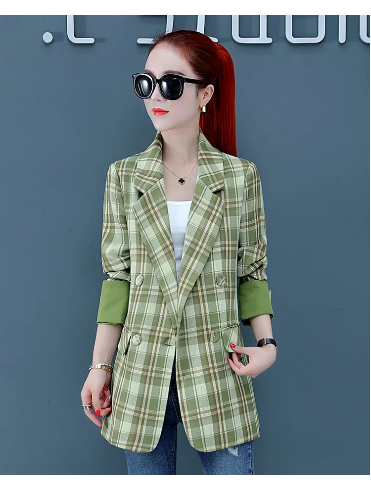 W090511 Осень стиль длинный рукав костюм воротник Slim Fit похудение элегантный маленький костюм пальто