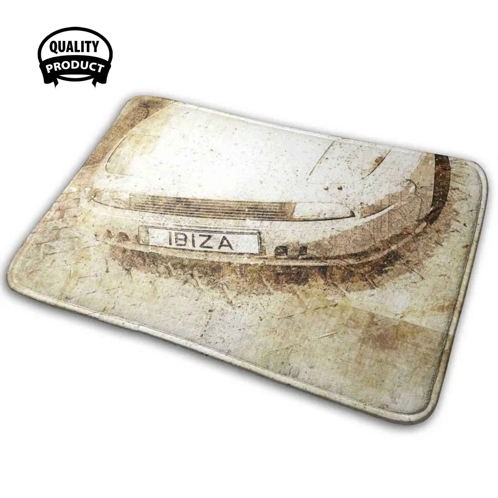 Sepia Ferrari Car Soft Interesting Room Goods Rug Carpet Retro Vintage Sitting Motor Industry Comparative Cars Speed | Дом и сад