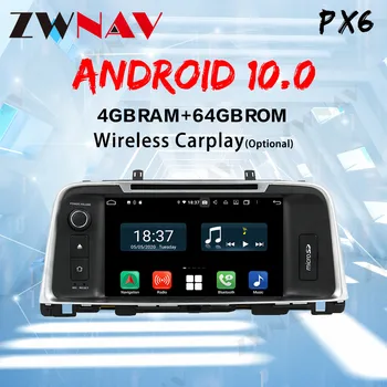 

ZWNAV Android 10 CD DVD Player GPS navigation For Kia K5/OPTIMA 2015+ multimedia player tape recorder 8-Core navi Audio map