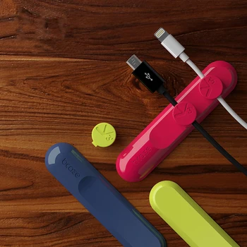 

Cable Organizer Magnetic Wire Winder Clip Earphone Cable Holder Office Desk Magnetic USB Charging Cable Storage Organizer