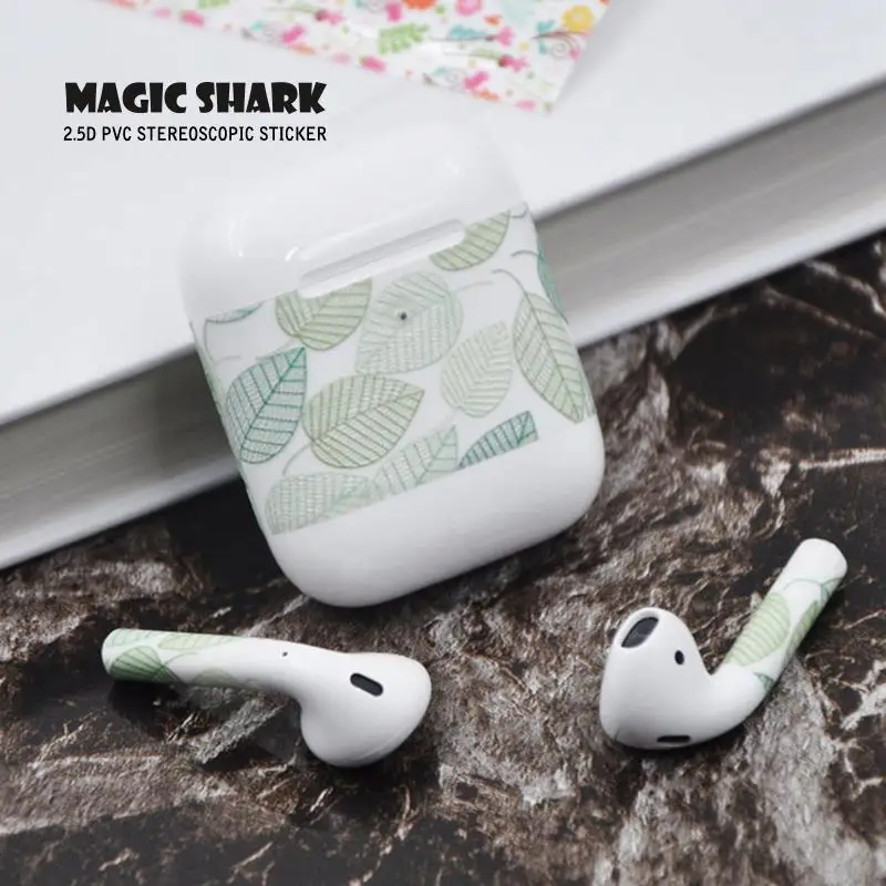 Чехол-наклейка Magic Shark Smok Sky Leaf Flower Wood США флаг Губка Боб стерео прозрачная пленка