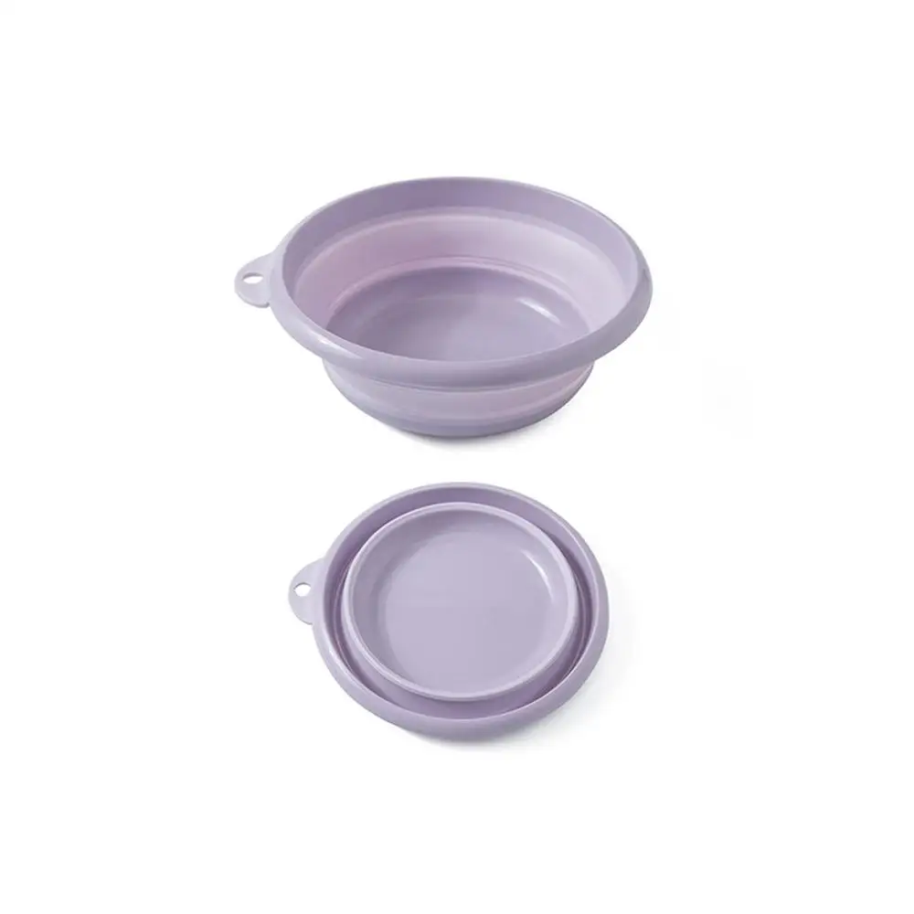 Синий Folding Basin Portable Outdoor Travel Folding Washbasin Wash Basin Footbath Travel Accessories - Цвет: Синий