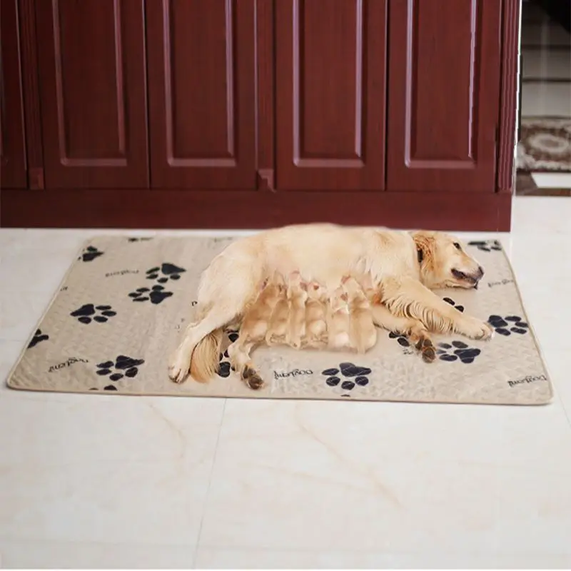 

Pet Puppy Pads Washable Reusable Dog Training Whelping Pee Pads Waterproof Sets