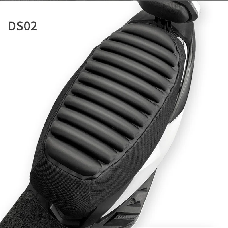 

NEW!!! Motorcycle Insulation Seat Cover Inflatable Shock Absorption Airbag Cushion Breathable Electric Car Soft Seat