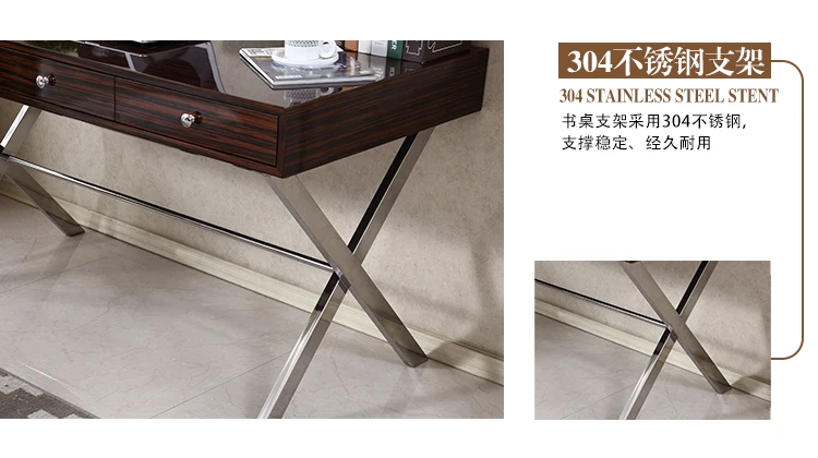 Mesa Escritorio de oficina деревянный офисный стол recibidor de entrada mueble стол для учебы escrivaninha biurko scrivano+ стул