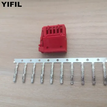 

1/2/5pcs 10 Pin/Way Female Lift Switch Seat Adjustment Plug Seat Heating Connector With Terminal Pins For VW Audi 6R0 972 930 A