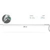 Teslong Rigid Rifle Endoscope, Gun Camera Borescope for Barrel, 26'' Rod Fits .20 Caliber & Larger, Suitable for Android Phone 2
