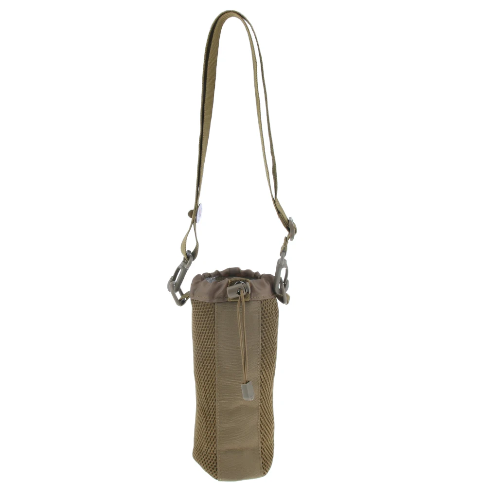 На открытом воздухе спортивные бутылки для воды сумка Камуфляж Molle бутылки с водой держатель с плечевым ремнем