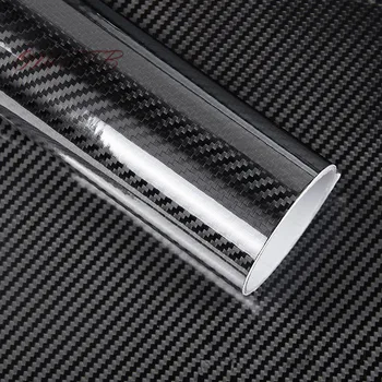 

152cmx10cm Waterproof Car Stickers 3D Car Carbon Fiber Vinyl Film Sheet Wrap Roll Auto Car DIY Decor Sticker Paper Car Styling