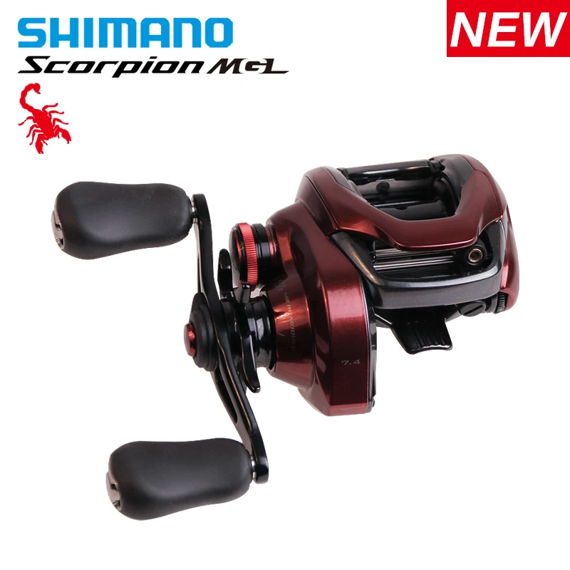 Новинка 2019 рыболовная катушка SHIMANO SCORPION MGL 150 151 150HG 151HG 150XG 151XG Рыболовная для