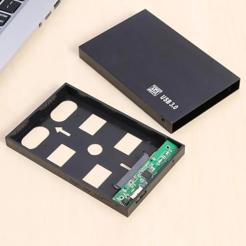 2,5 дюймов USB 3,0 для sata HDD корпус usb3.0 sata SSD корпус жесткий диск коробка внешний портативный 6-гбит SSD корпус жесткого диска