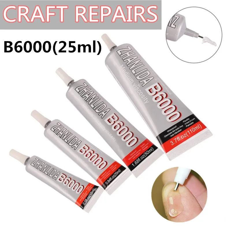 

25 мл B6000 клей для мобильного телефона, сенсорный экран, суперклей, b-6000, клей для телефона, стекло, клей для ремонта, алмазная бижутерия, сделай сам, клей