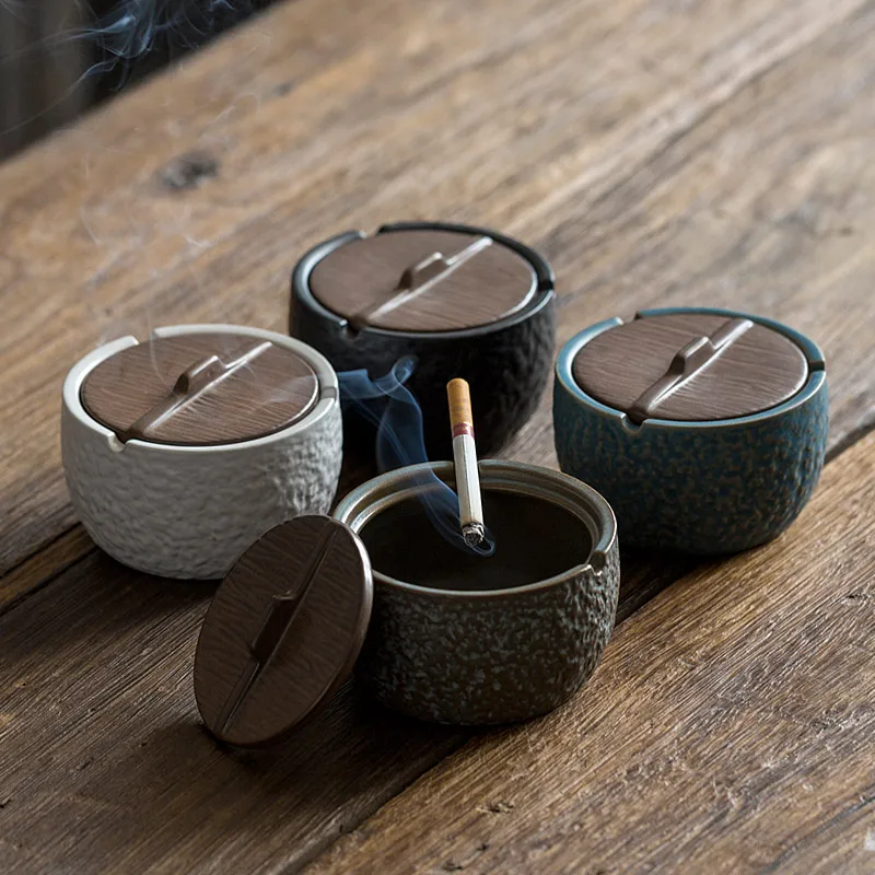 Ceramic Household Ashtray Creative Ceramic Ashtray Supreme Ashtray