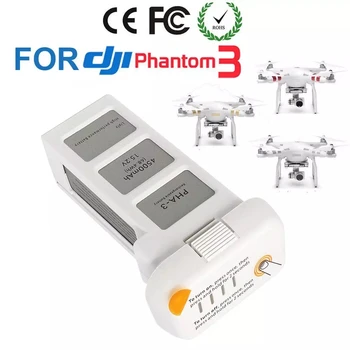 

15.2V 4500mAh Drone Battery for DJI phantom 3 Professional/3/Standard/Advanced LiPo 4S Intelligent Battery up to 23 minutes