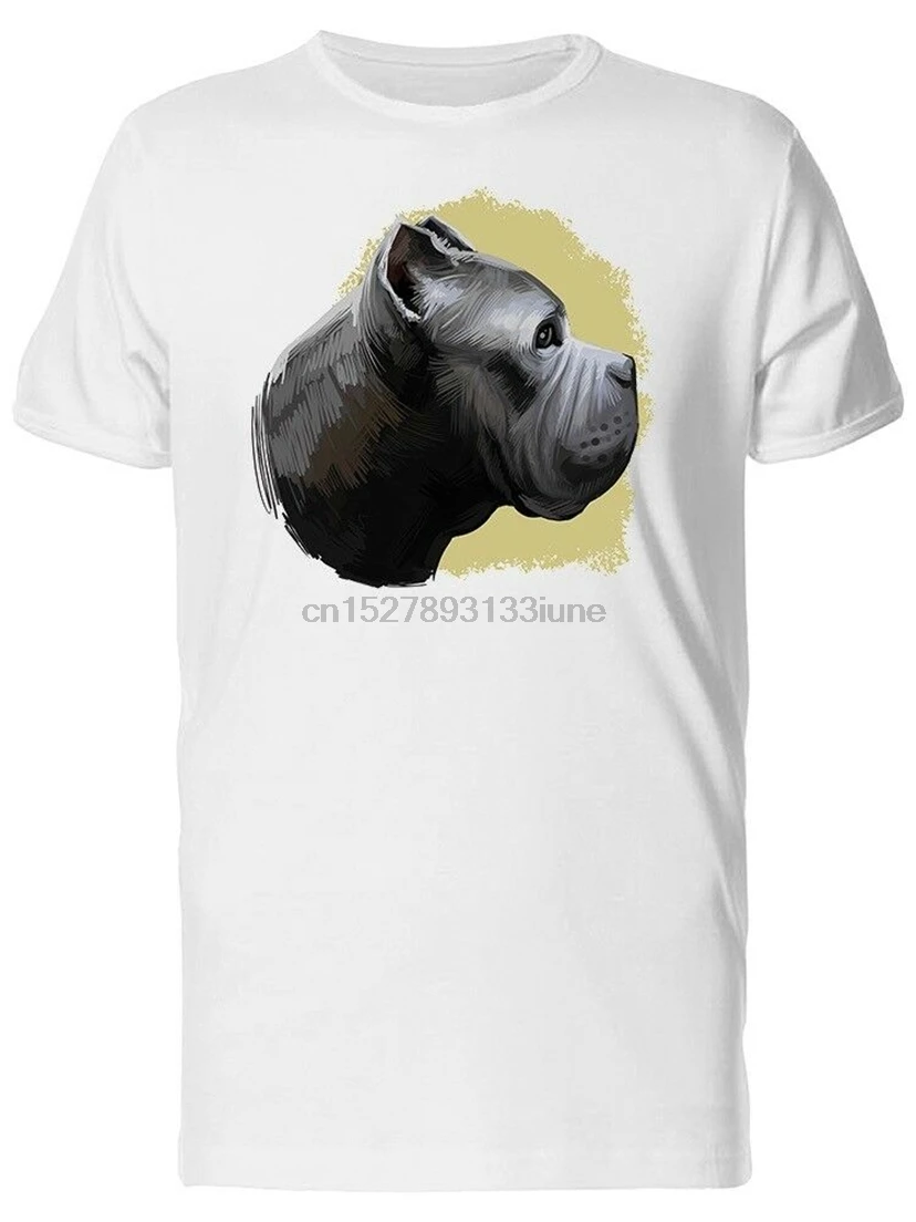 Watercolor Cane Corso Dog Men Tee -Image By Clothes Shirt |