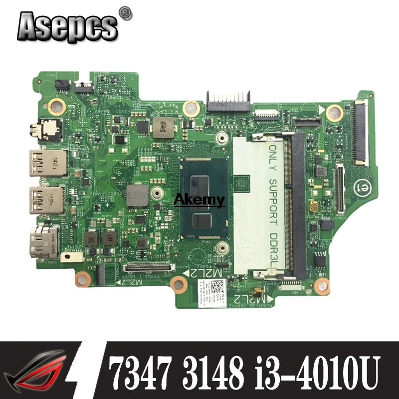 

Laptop Motherboard FOR Dell Inspiron 11 3000 3148 13 7347 0JJYG4 JJYG4 CN-0JJYG4 with i3-4010U CPU fully Test well