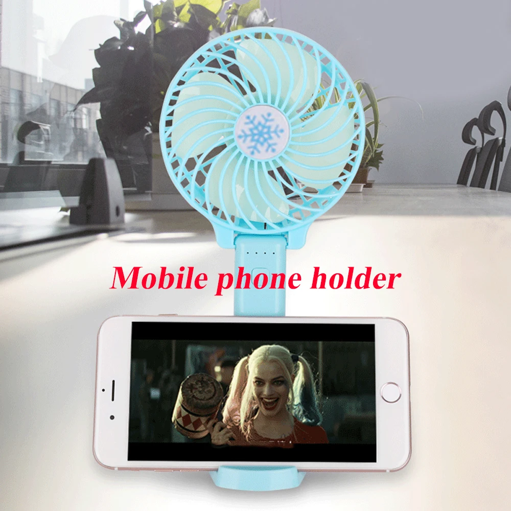 

Handheld Mini Fan Cooler Handheld USB Charging Desk Fan Multi-function Quiet Collapsible Desk Cooling Fans Travel Home Office