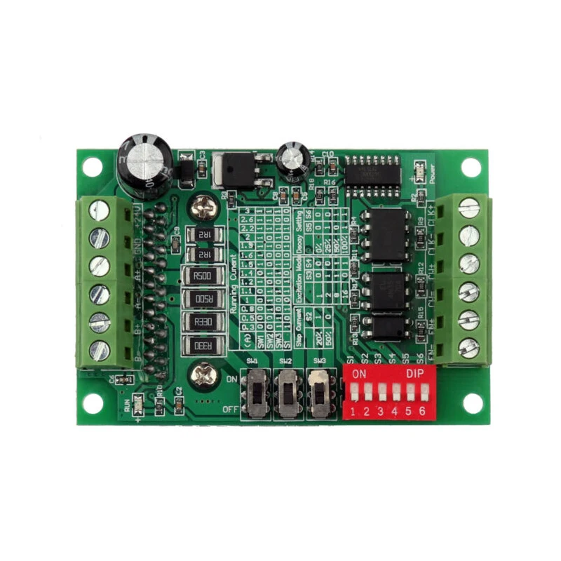 

TB6560 3A Router Single 1 Axis Controller Stepper Motor Driver Board 75*50*33mm