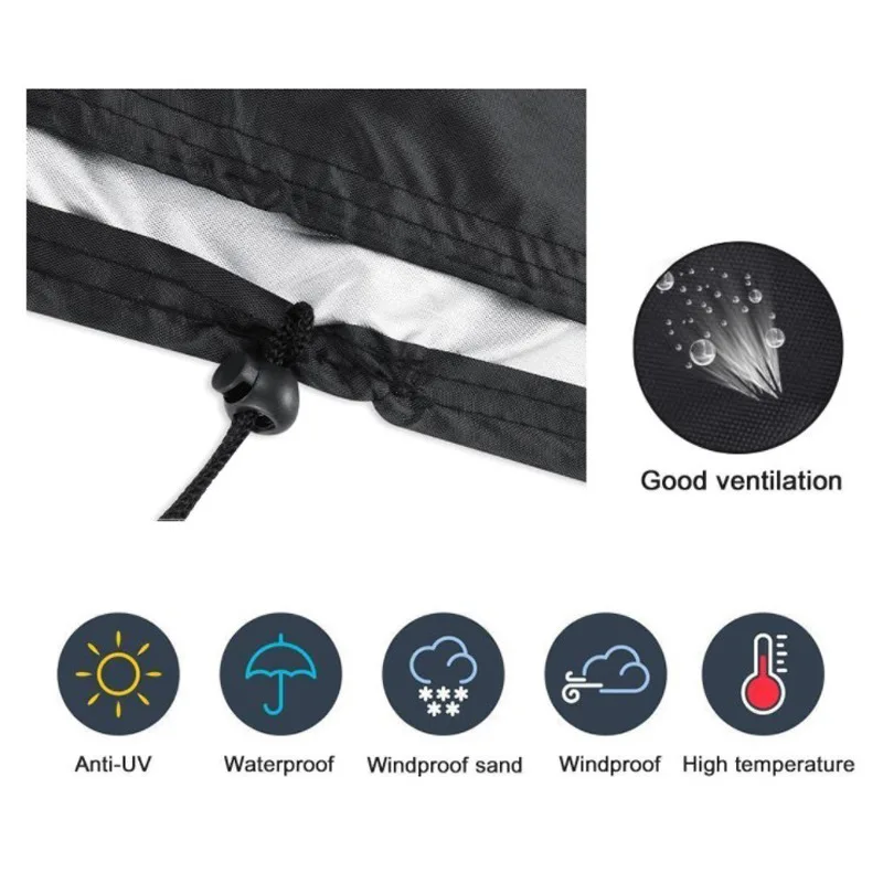 Outdoor Chair Dust Cover chair cover patio furniture cover chair dust cover Storage Bag Garden Patio Furniture Protector Waterproof Dustproof Organizer