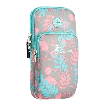 

Running Armband Pouch 5.5 to 6.2 Inch Sport Running Bag for Phone Jogging Wallet Fitness Waterproof Gym Wrist Holder Bag C