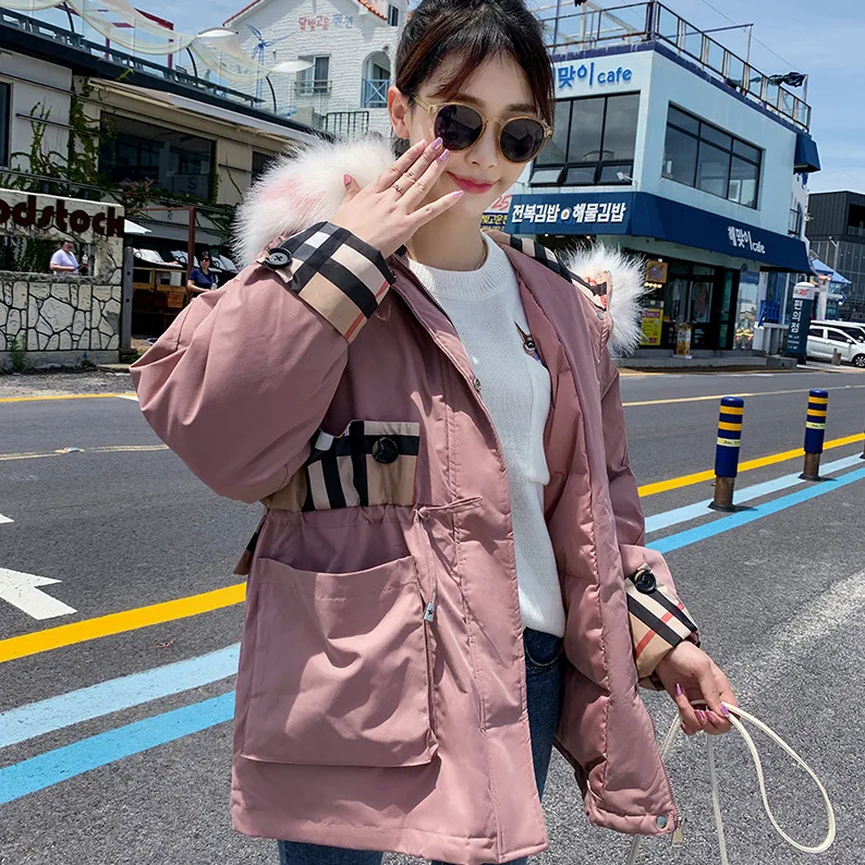 

According to Nalini 2019 New Style down Jacket Women's Korean-style-Style Mixed Colors Casual Short Hong Kong Style Students Cot
