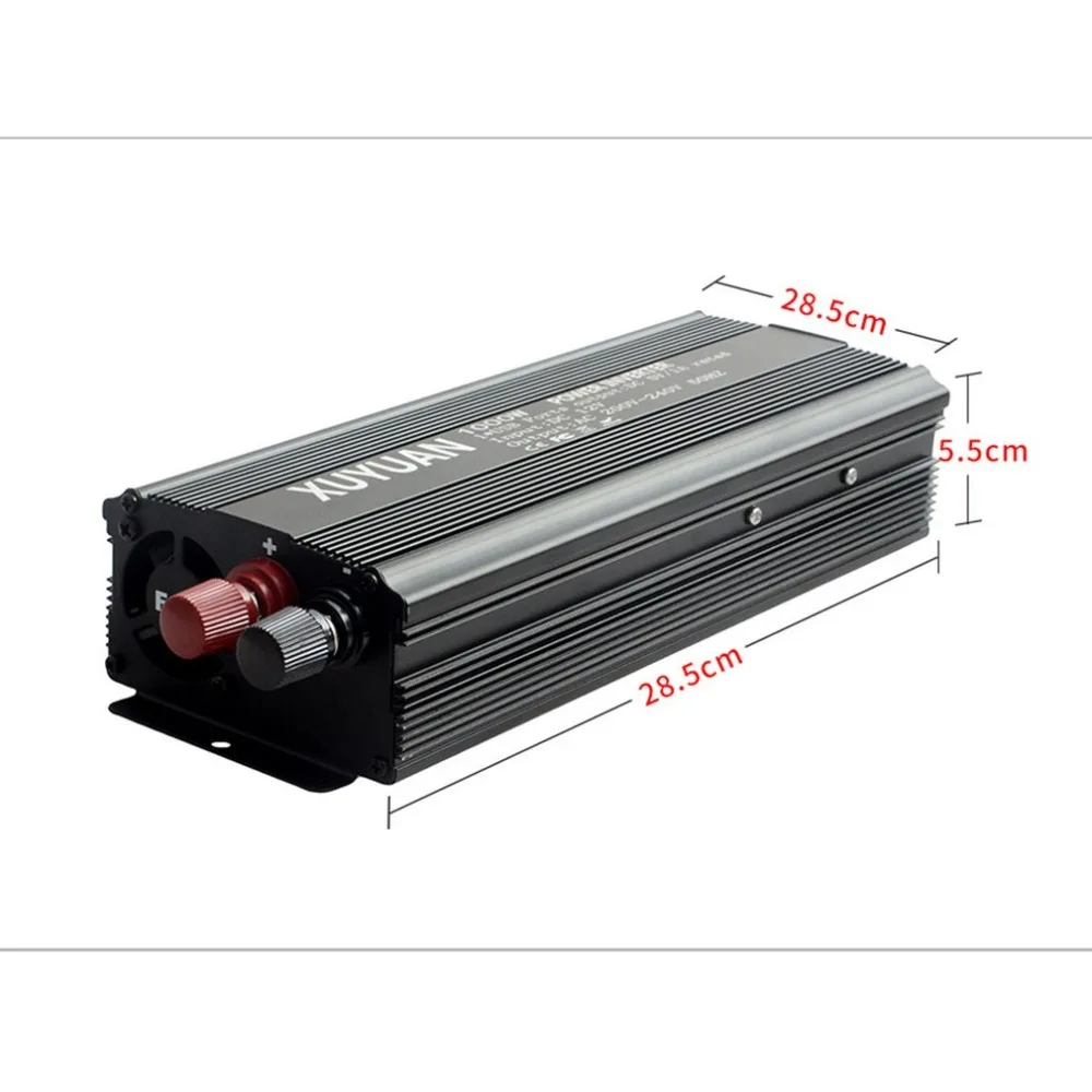 600W 12 V-220 V автомобильный Мощность преобразователь Зарядное устройство адаптер модифицированный синусоидный инвентор с USB Порты и разъёмы и штепсельная вилка европейского стандарта