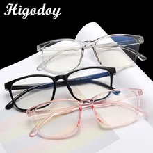 Higodoy винтажные прозрачные квадратные женские очки, удобные оптические очки для глаз, оправы для женщин, очки Gafas
